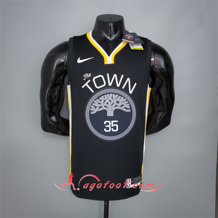 Maillot Golden State Warriors (Durant #35) Noir