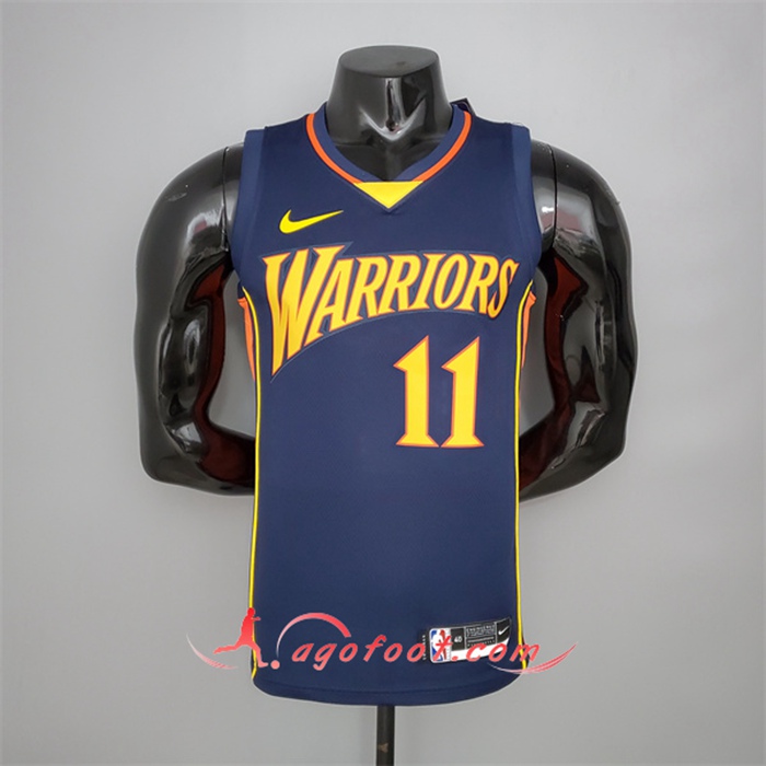 Nouveau Maillot Golden State Warriors (Thompson #11) Noir