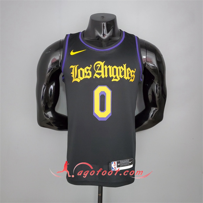 Maillot Los Angeles Lakers (Kuzma #0) 2021 Noir