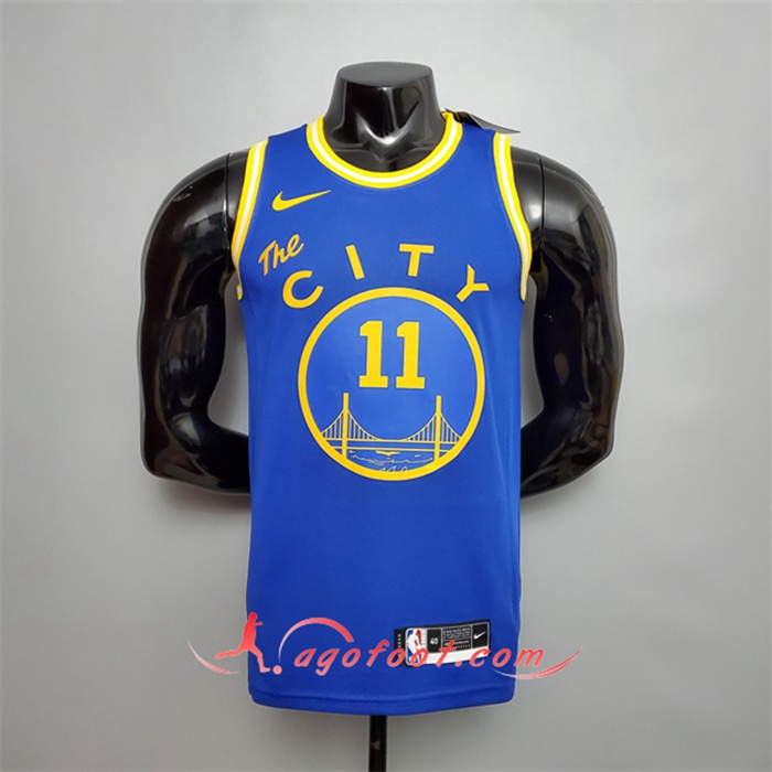 Maillot Golden State Warriors (Thompson #11) Bleu Tram Version