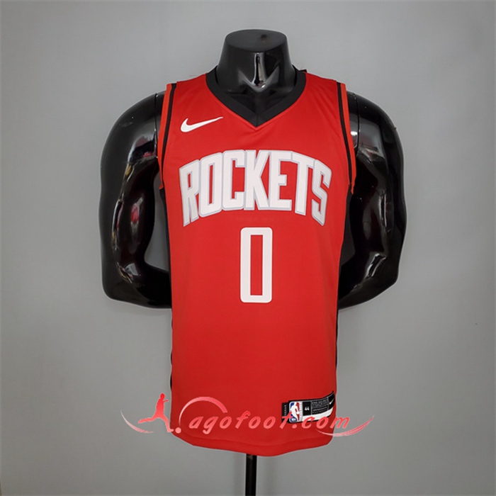 Maillot Houston Rockets (Westbrook #0) 2021 Rouge
