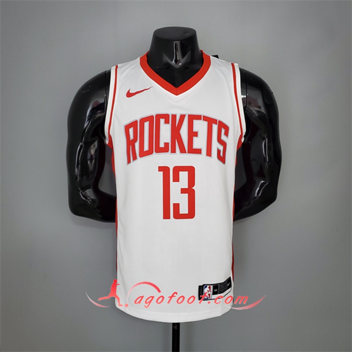Maillot Houston Rockets (Harden #13) 2021 Blanc