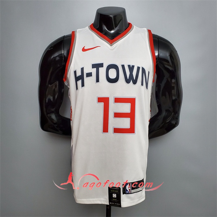 Maillot Houston Rockets (Harden #13) Blanc City Edition