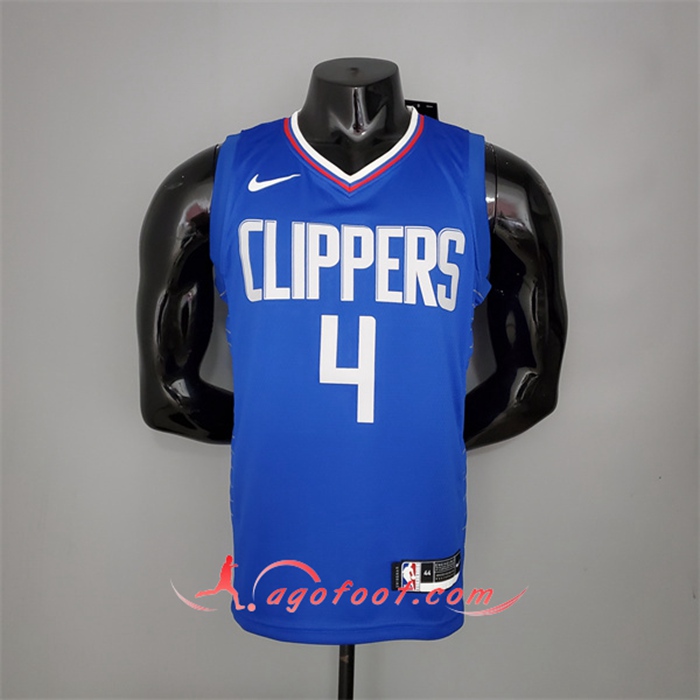 Maillot Los Angeles Clippers (Rondo #4) Bleu Limited Edition