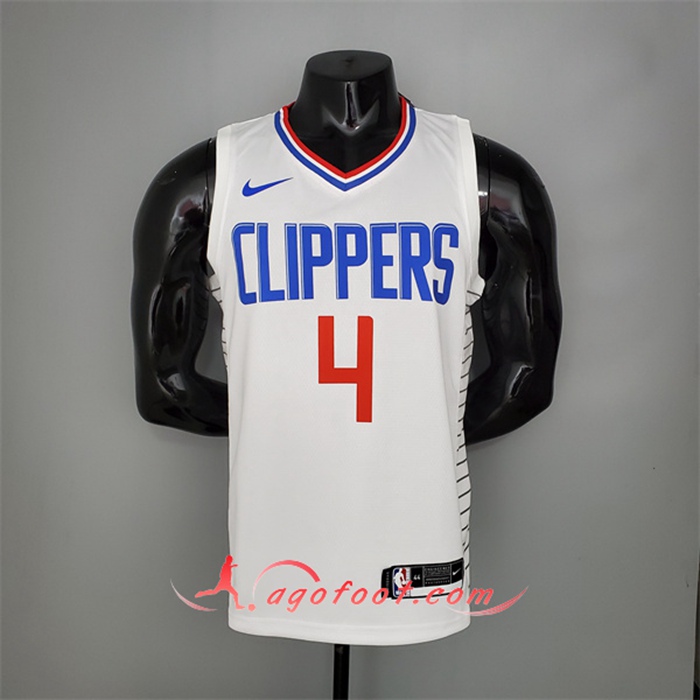 Maillot Los Angeles Clippers (Rondo #4) Blanc Limited Edition