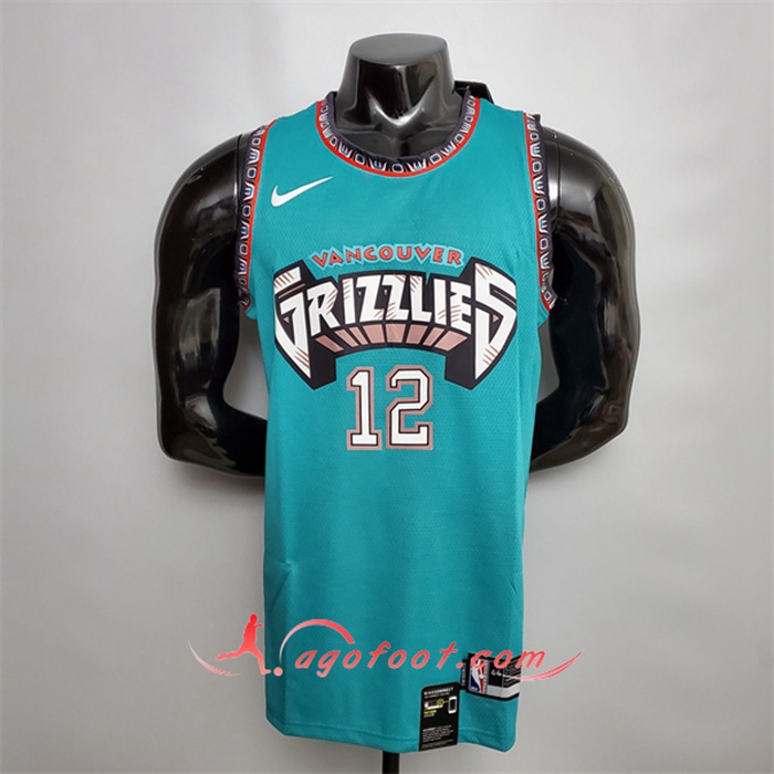 Maillot Memphis Grizzlies (Morant #12) Vert