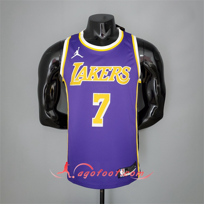 Maillot Los Angeles Lakers (Anthony #7) Pourpre