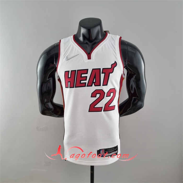 Maillot Miami Heat (Butler #22) Blanc 75th Anniversary