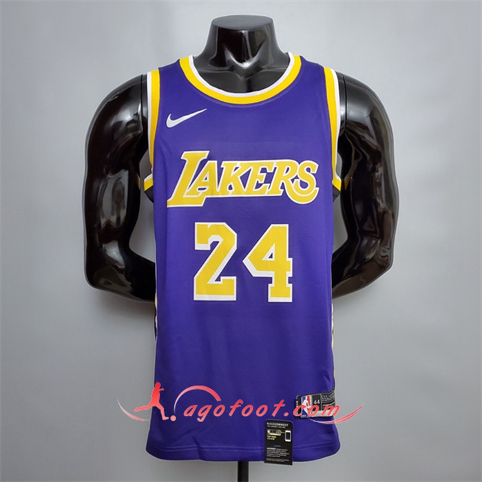 Maillot Los Angeles Lakers (Bryant #24) Pourpre