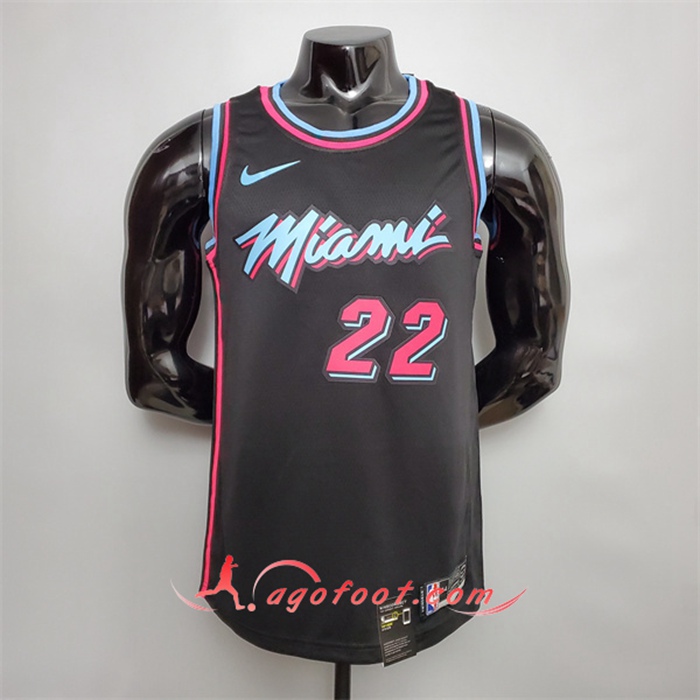 Maillot Miami Heat (Butler #22) Noir