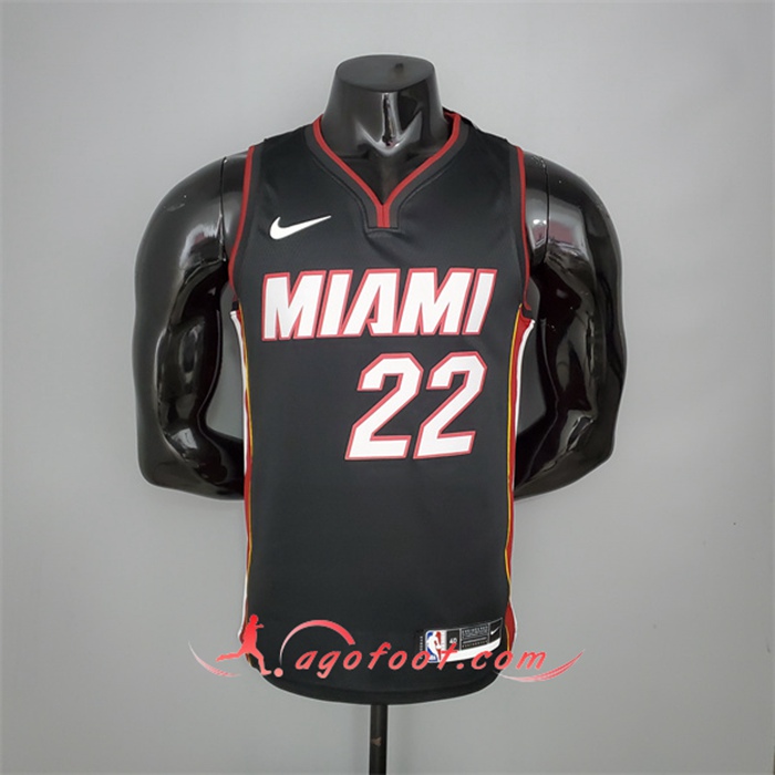 Maillot Miami Heat (Butler #22) Noir