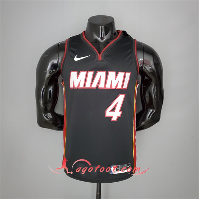 Maillot Miami Heat (Oladipo #4) Noir