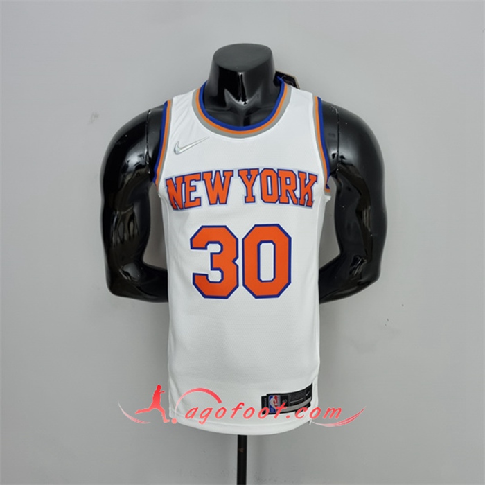 Maillot New York Knicks (Randle #30) Blanc 75th Anniversary