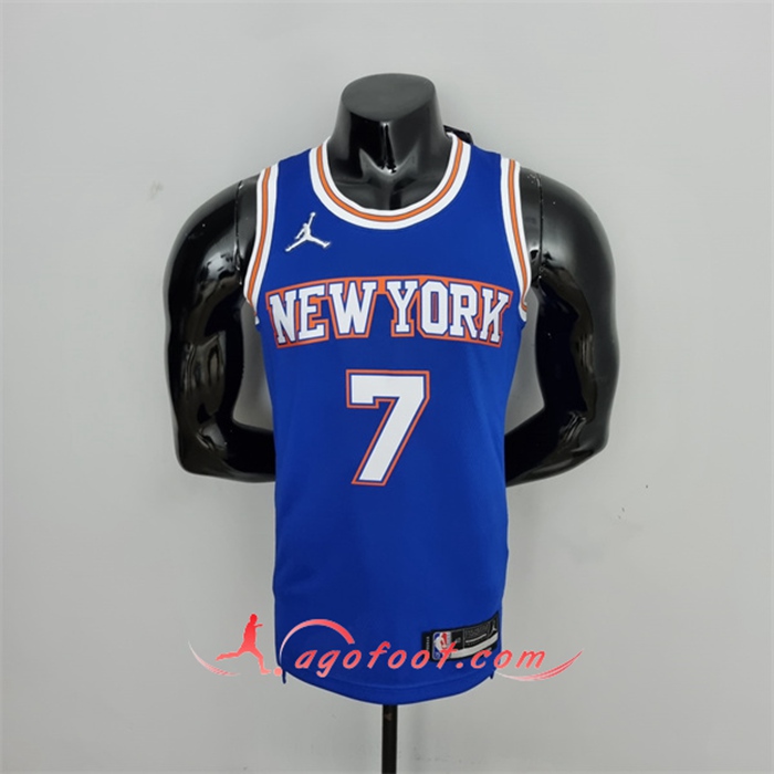 Maillot New York Knicks (Anthony #7) Bleu 75th Anniversary Jordan Limited