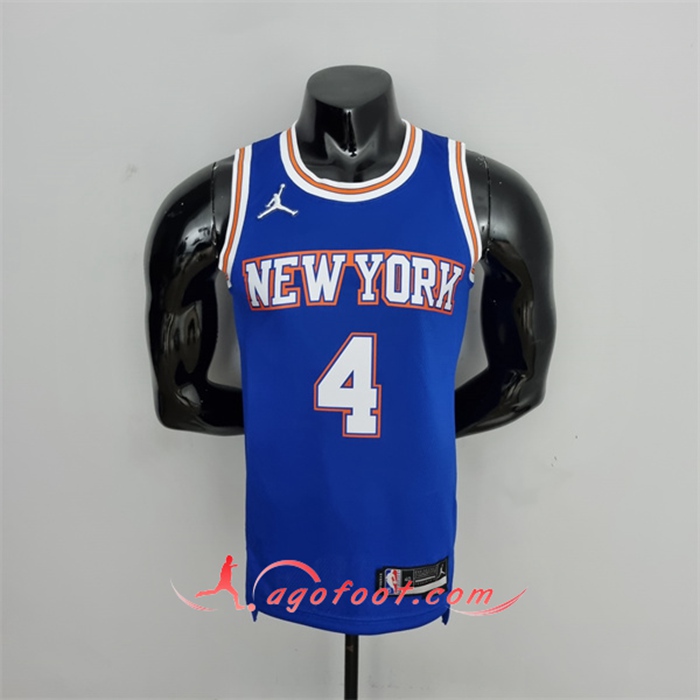 Maillot New York Knicks (Ross #4) Bleu 75th Anniversary Jordan Limited