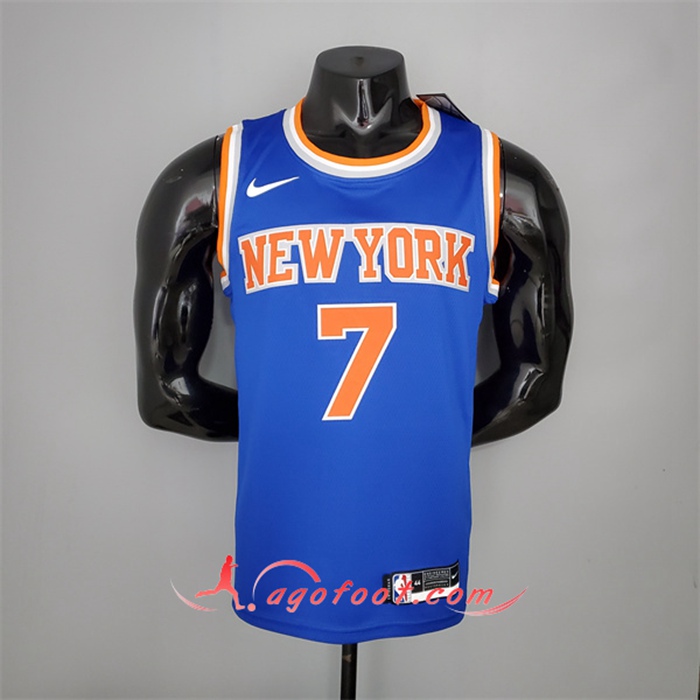 Maillot New York Knicks (Anthony #7) 2021 Bleu