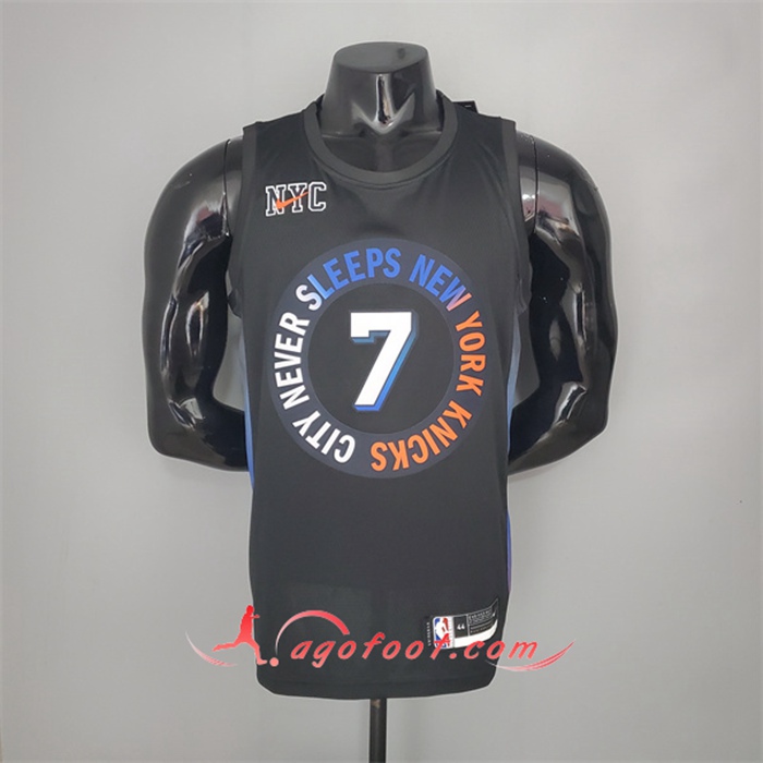 Maillot New York Knicks (Anthony #7) 2021 Noir City Edition