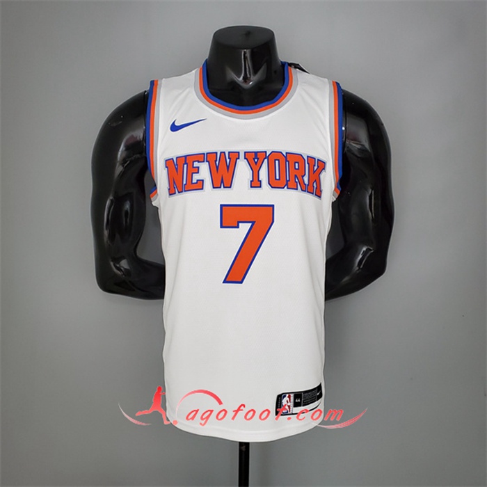 Maillot New York Knicks (Anthony #7) 2021 Blanc