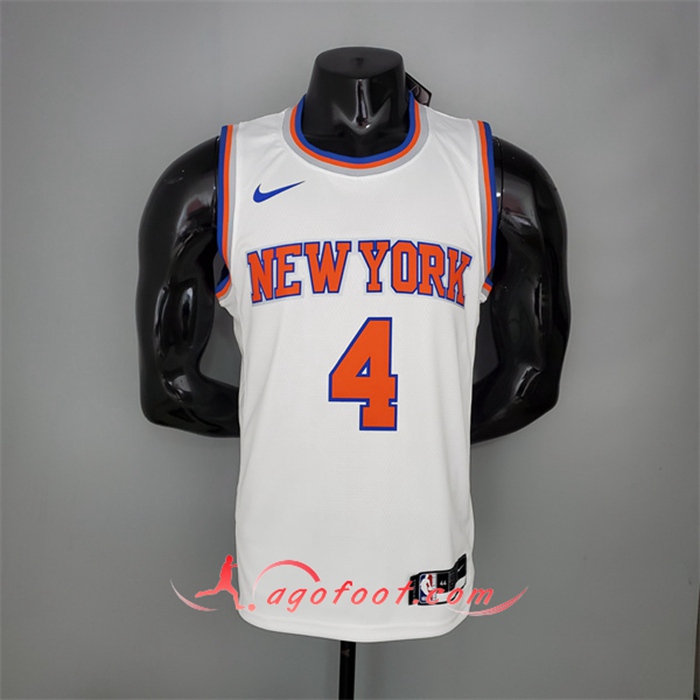 Maillot New York Knicks (Rose #4) 2021 Blanc