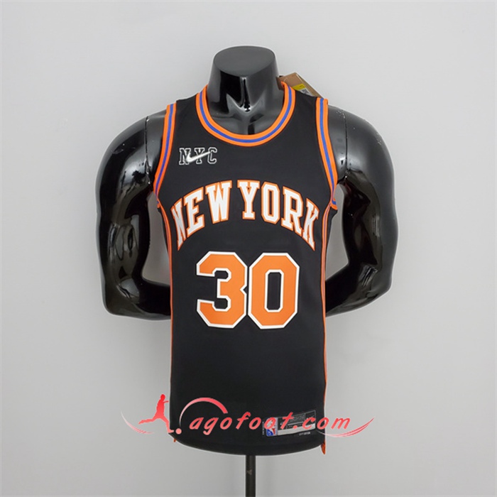 Maillot New York Knicks (Randle #30) 2022 Season Noir Urban Edition