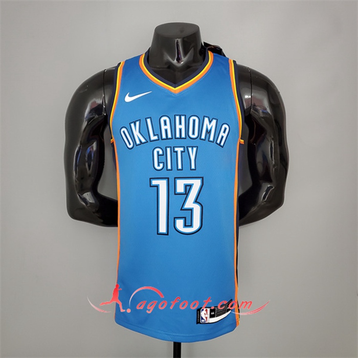 Maillot Oklahoma City Thunder (George #13) Bleu