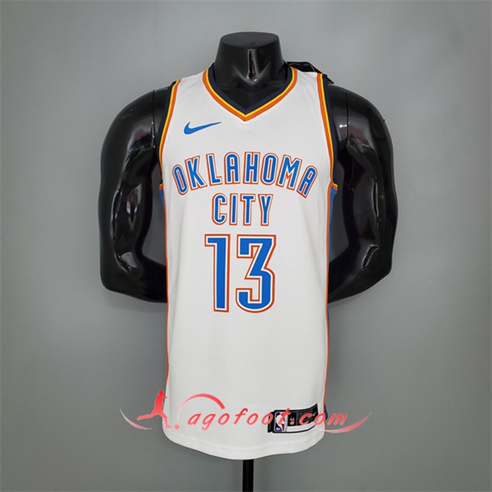 Maillot Oklahoma City Thunder (Harden #13) Blanc