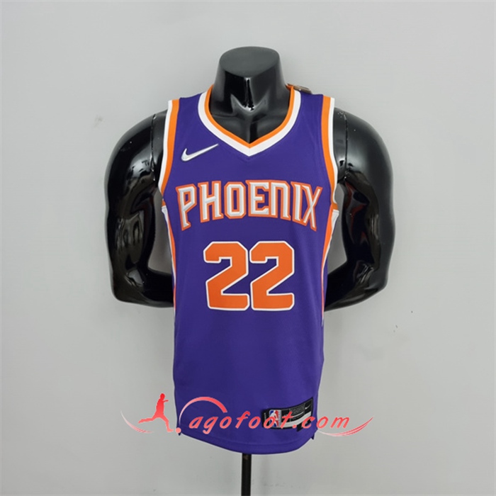 Maillot Phoenix Suns (Ayton #22) Pourpre 75th Anniversary