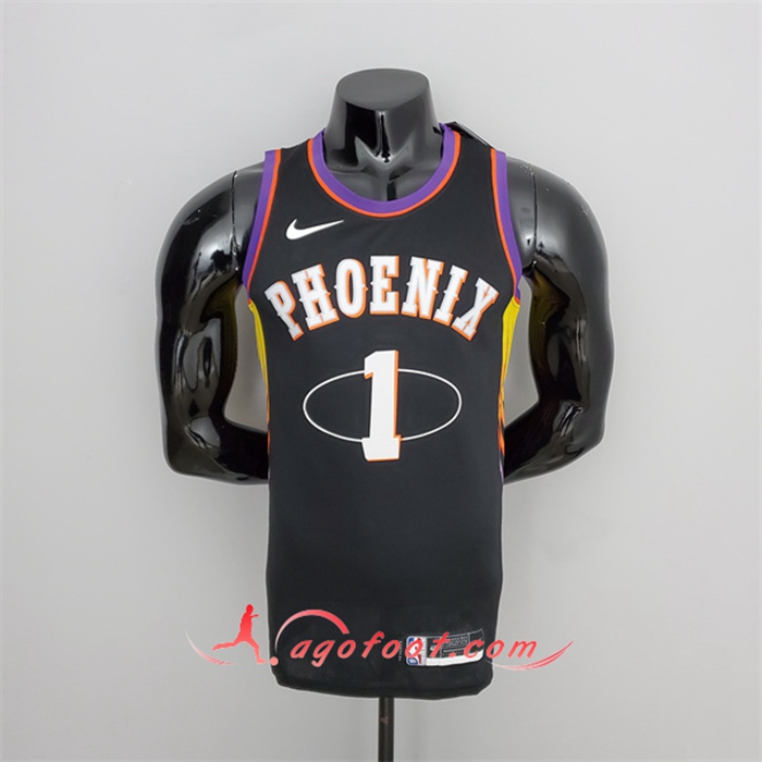 Maillot Phoenix Suns (Booker #1) 2022 Season Noir City Edition