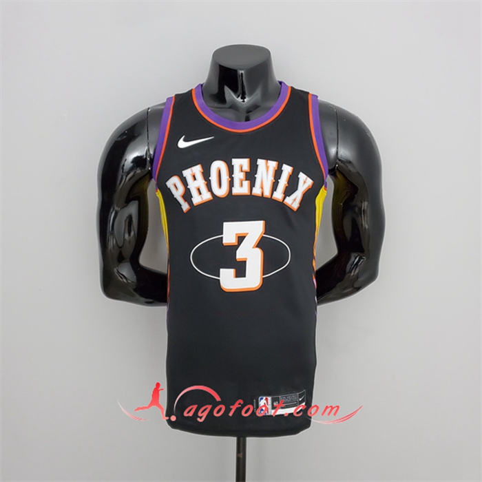 Maillot Phoenix Suns (Paul #3) 2022 Season Noir City Edition