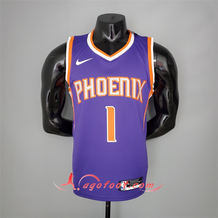 Maillot Phoenix Suns (Booker #1) Pourpre