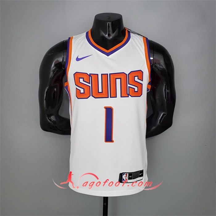 Maillot Phoenix Suns (Booker #1) Blanc