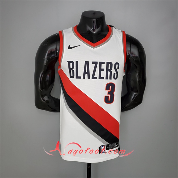 Maillot Portland Trail Blazers (Mccollum #3) 2021 Domicile Noir