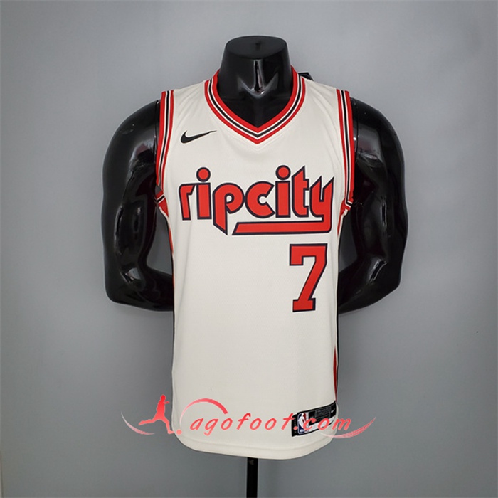Maillot Portland Trail Blazers (Roy #7) Beige