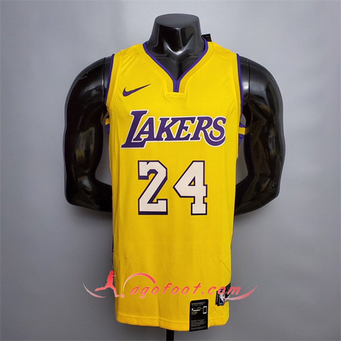 Maillot Los Angeles Lakers (Bryant #24) Jaune