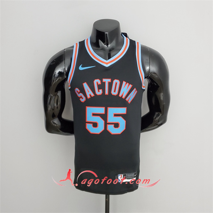 Maillot Sacramento Kings (Williams #55) 2021 Noir City Edition