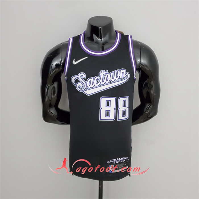 Maillot Sacramento Kings (Queta #88) 2022 Season Noir City Edition