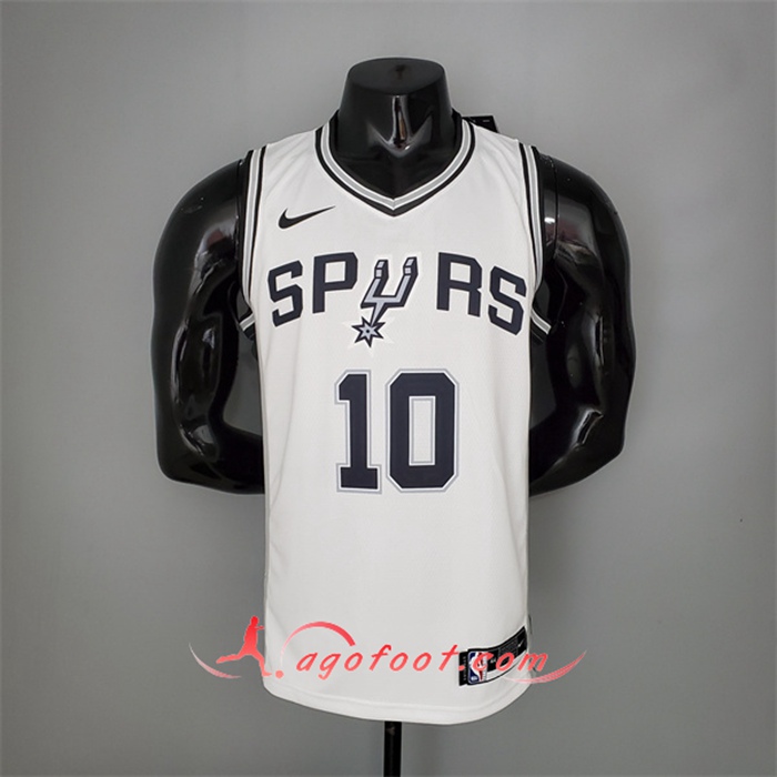Maillot San Antonio Spurs (DeRozan #10) Blanc