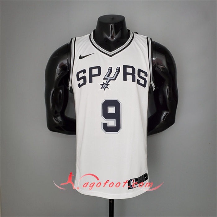 Maillot San Antonio Spurs (Parker #9) Blanc