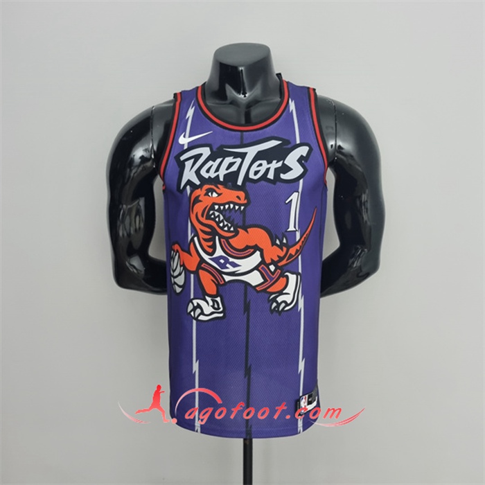 Maillot Toronto Raptors (McGrady #1) Pourpre
