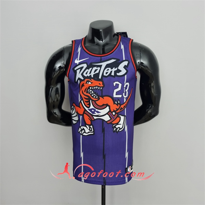 Maillot Toronto Raptors (Vanvleet #23) Pourpre