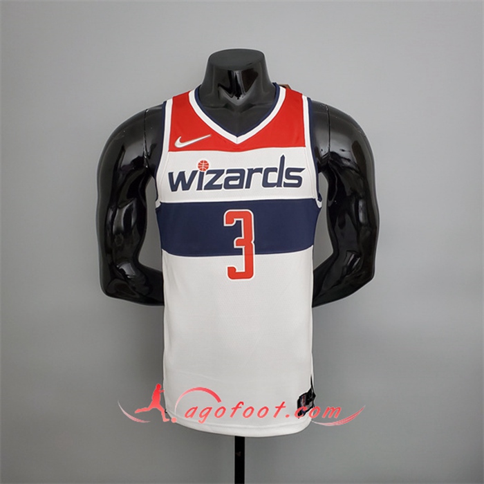 Maillot Washington Wizards (Beal#3) Noir/Rouge/Blanc 75th Anniversary