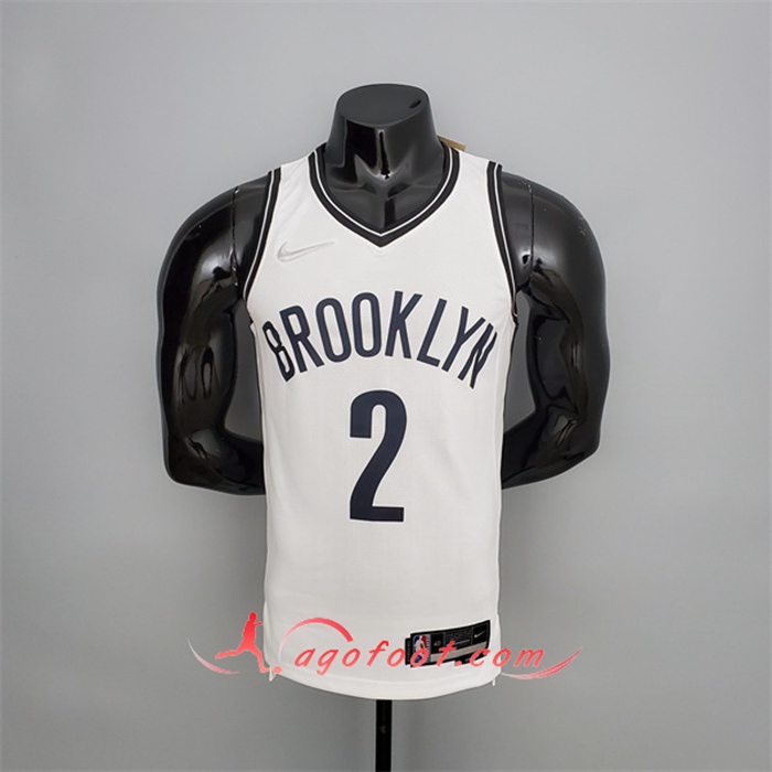 Maillot Brooklyn Nets (Griffin #2) Blanc 75th Anniversary