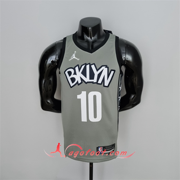 Maillot Brooklyn Nets (Simmons #10) Gris 75th Anniversary City Edition