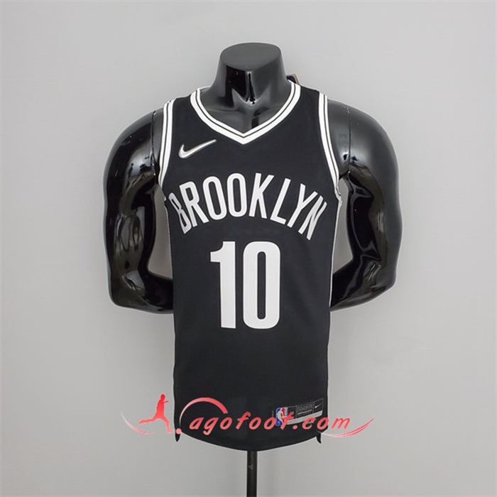 Maillot Brooklyn Nets (Simmons #10) Noir 75th Anniversary