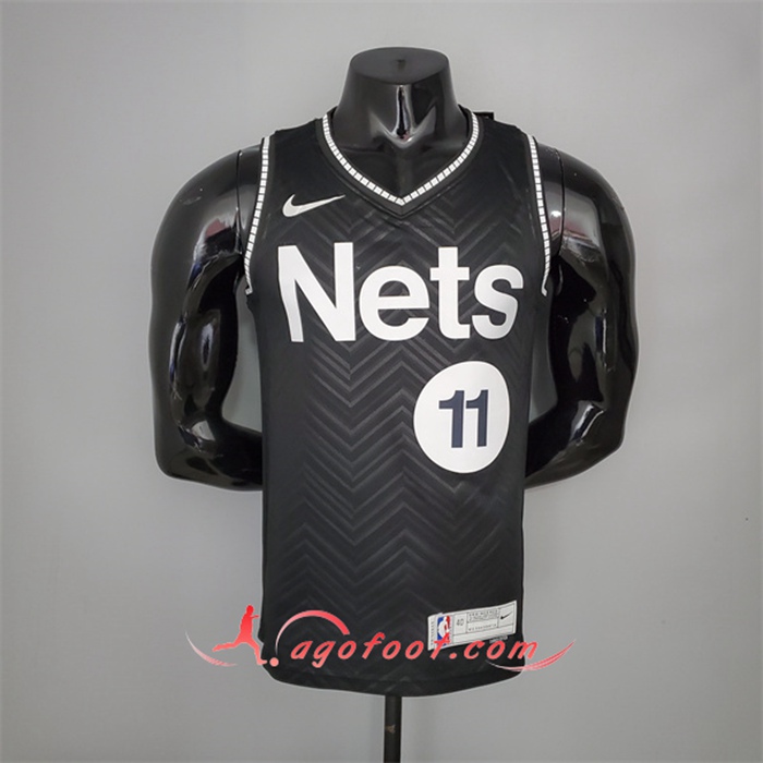 Maillot Brooklyn Nets (Irving #11) 2021 Noir Bonus Edition