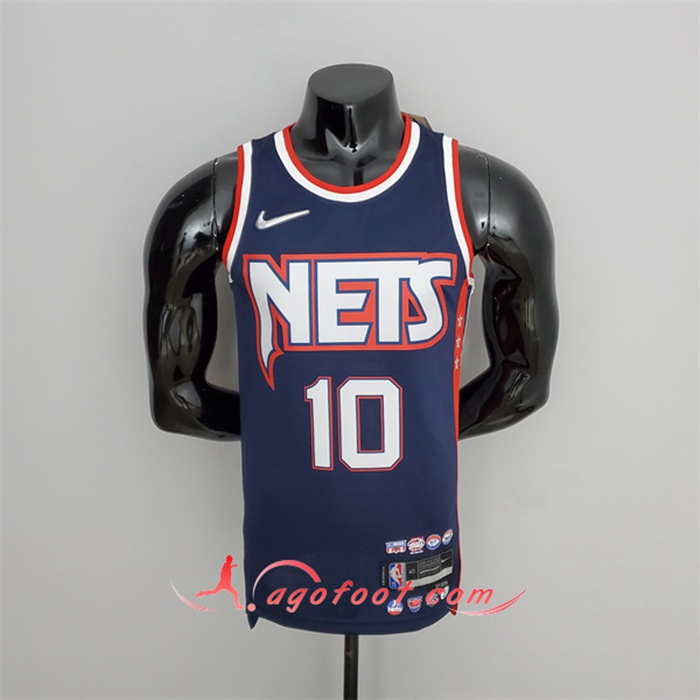 Maillot Brooklyn Nets (Simmons #10) Bleu Royal 75th Anniversary City Edition
