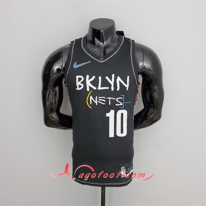 Maillot Brooklyn Nets (Simmons #10) Noir City Edition