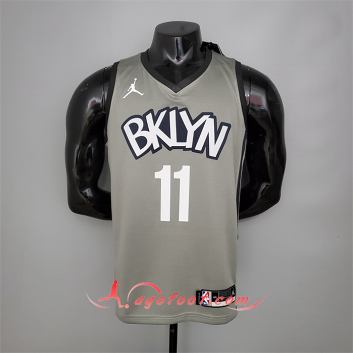 Maillot Brooklyn Nets (Irving #11) Gris City Edition