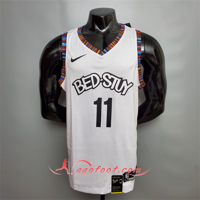 Maillot Brooklyn Nets (Irving #11) Blanc City Version