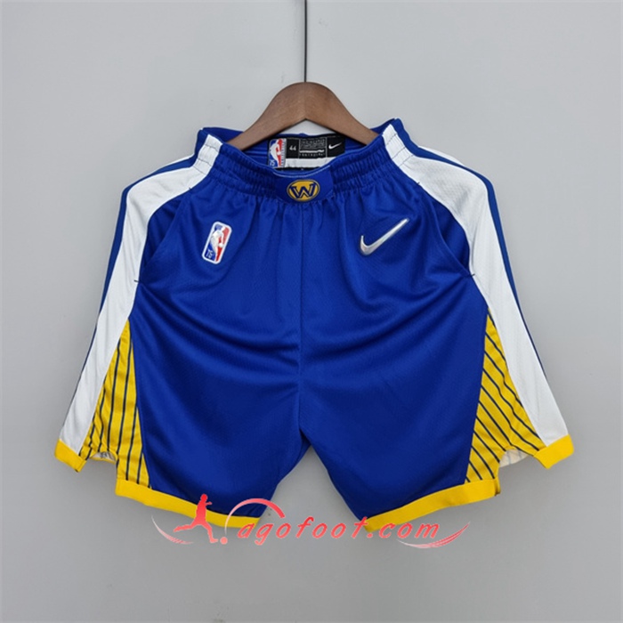 Shorts NBA Golden State Warriors Bleu 75th Anniversary
